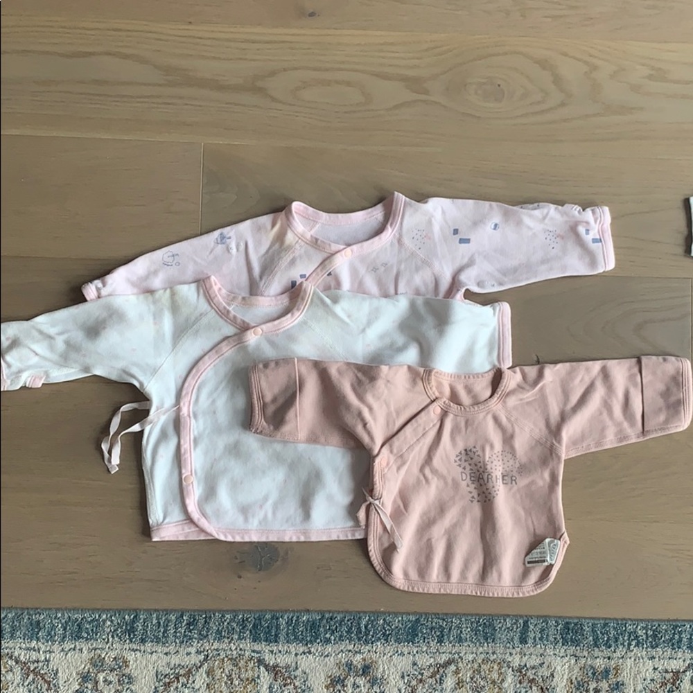 FREE Baby top kimono style
